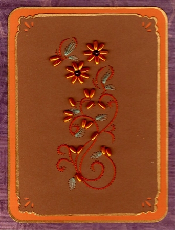 Ed046 Vintage Border by Irene Jardine