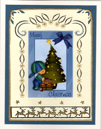 Merry Christmas Countryboy Step by Step by Irene Jardine
