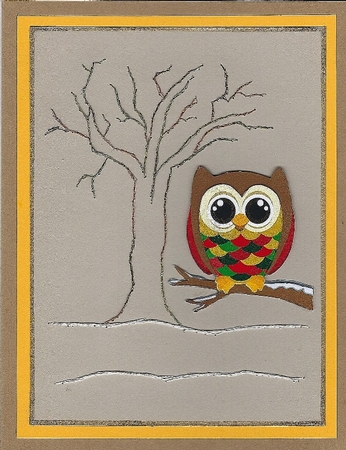 Adorable Colourful Owl 7x7 Featured Gallery Photo