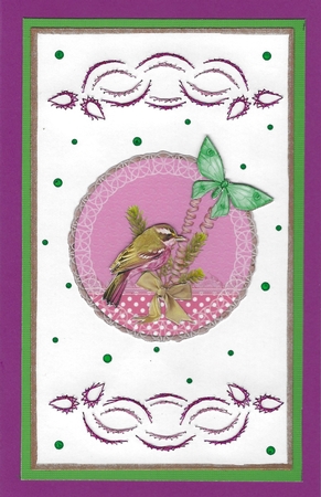 Birdplaque by Irene Jardine