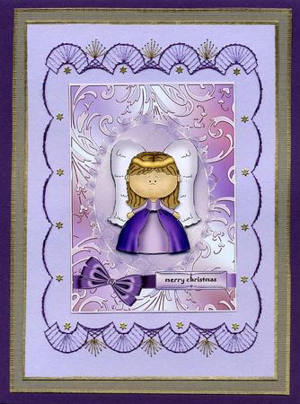 Sweet Christmas Angel Wishes by Irene Jardine