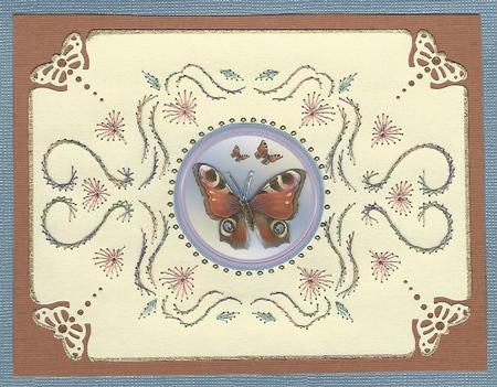 Peacock Butterfly by Irene Jardine