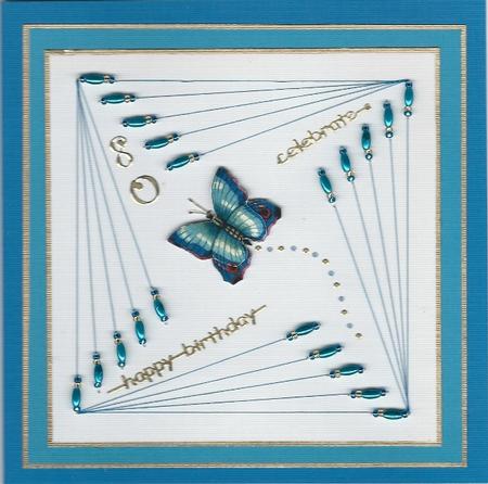 3 D Vintage Butterflies by Irene Jardine