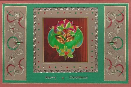Bells and Holly by Irene Jardine