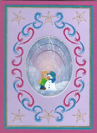 Snow Greetings by Irene Jardine