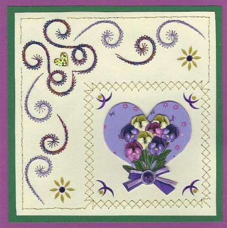 Valentine's / Mothers Day Quick Card by Irene Jardine