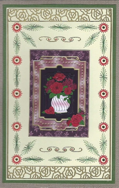 Beautiful Vase of Roses by Irene Jardine