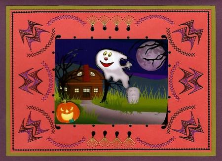 Spooky Ghost by Irene Jardine