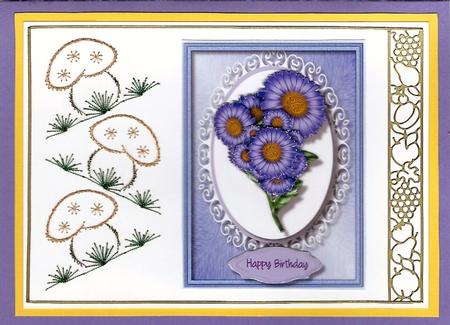 Lovely Floral Astors for Somoen Special by Irene Jardine