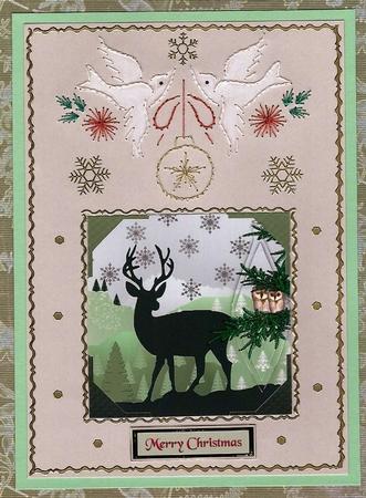 The Deer and the Owls -2 by Irene Jardine
