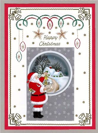 Santa by Irene Jardine