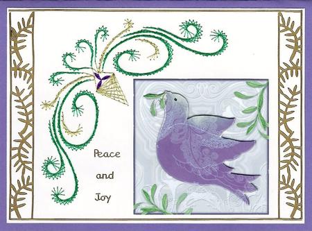 Dove of Peace V2 -3 by Irene Jardine