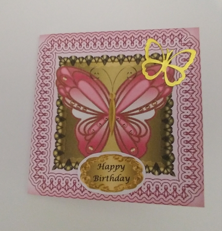 Two Quick Small Cards With Butterfly Set 1 by Liz Fawcett