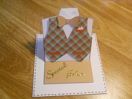 Tartan Tones + Bowtie Easel by Liz Fawcett