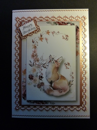 Winter Watercolour - Fox by Jayne Jones