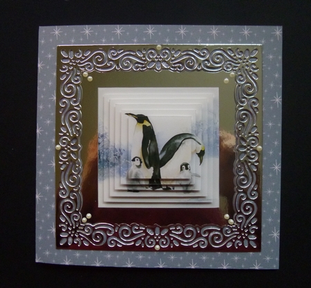 Winter Animals Pyramage 5 by Jayne Jones