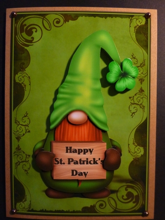 St Patricks Day Gnome by Jayne Jones