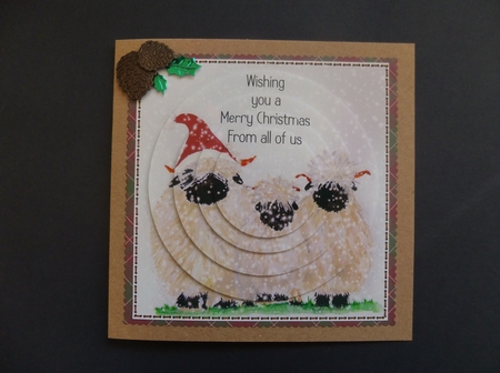 Valais Blacknose sheep#Christmas 2 by Jayne Jones