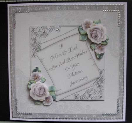 Platinum Anniversary Mom & Dad Mini Kit by Jayne Jones