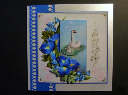 MOTHERS DAY SWANS by Jayne Jones