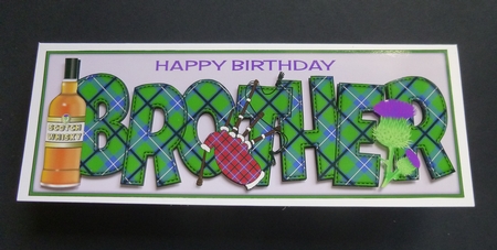 Scottish Theme BROTHER large dl by Jayne Jones