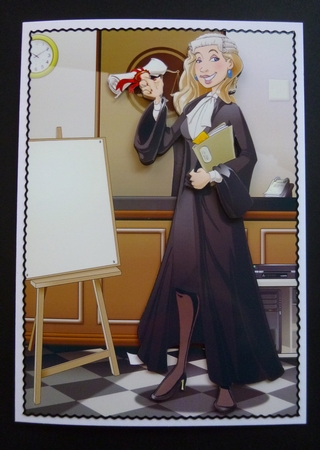 Lawyer/barrister Dudess 2 Blonde by Jayne Jones