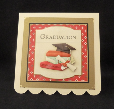 Graduation Books Topper & Decoupage by Jayne Jones