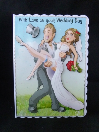 Just Married A4 by Jayne Jones