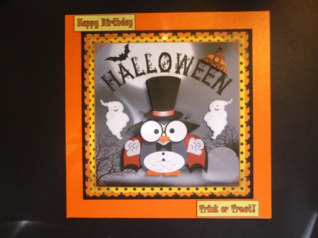 Trick or Treat Topper by Jayne Jones