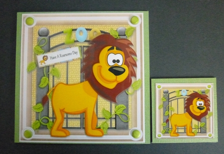 Rawresome Lion 8x8 Mini Kit by Jayne Jones