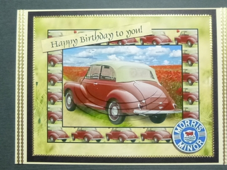 Morris Minor 1000 Tourer by Jayne Jones