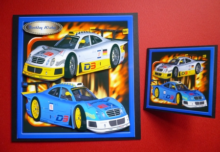 D3 Rally Car to dream of  by Jayne Jones