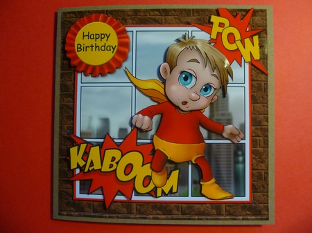 Super Kid Birthday Mini Kit by Jayne Jones