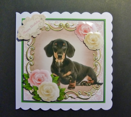 DACHSHUND dog mini kit by Jayne Jones