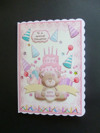 Bear Hugs Birthday A5 by Jayne Jones