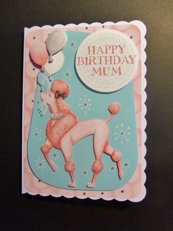 Pink Poodle by Jayne Jones