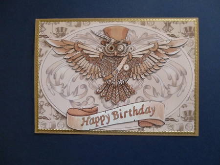 Steampunk Owl by Jayne Jones