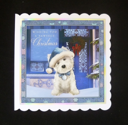 Westie Christmas by Jayne Jones