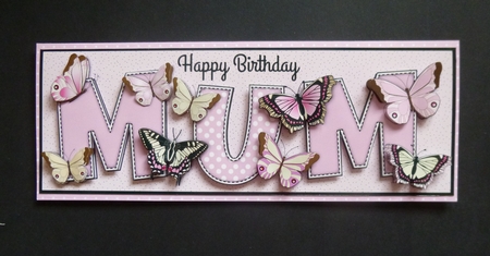 Butterflies MUM large dl by Jayne Jones