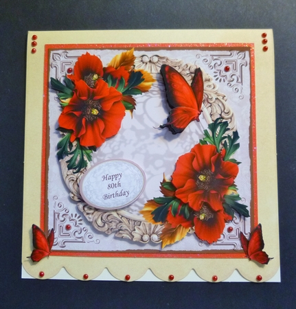 80th Birthday For Joan mini kit by Jayne Jones