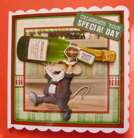 Mr Wine Mouse Mini Kit by Jayne Jones