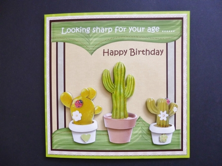 Male Card Cactus by Jayne Jones