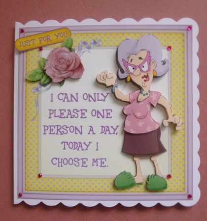 8x8 Vera chooses herself 4 sheet mini kit by Jayne Jones