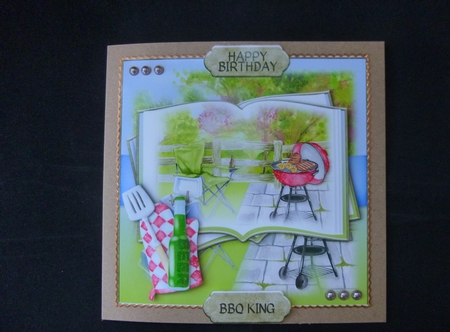 Backyard BBQ Open Book by Jayne Jones