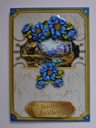 Traditional Birthday - Idyllic Scene by Jayne Jones