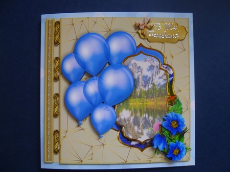 Album Balloons - Blue by Jayne Jones