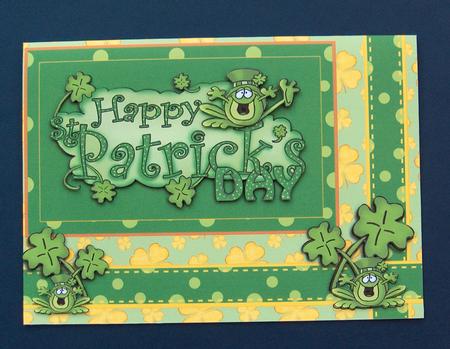 St Patrick's Day Froggie by Jayne Jones
