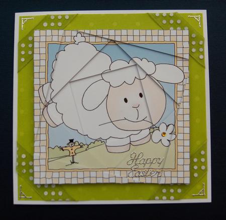 Little Lamb Twisted Spiral Side Stacker by Jayne Jones