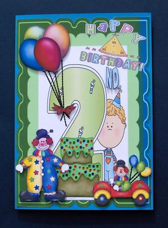 Happy Birthday Two Years Old (boy) by Jayne Jones