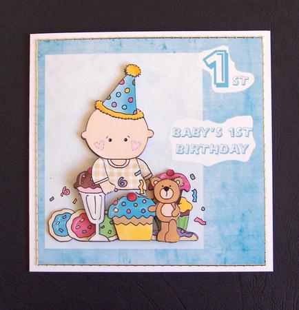 Baby Boy's 1st Birthday by Jayne Jones